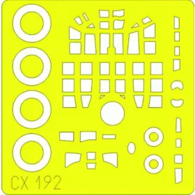   Eduard Accessories Junkers Ju 88C-6 für Hasegawa-Bausatz - kabin- és ablakmaszk