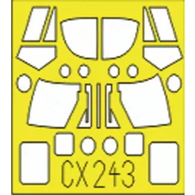   Eduard Accessories HAS.2 Lynx für Hobby Boss Bausatz - kabin- és ablakmaszk