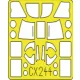 Eduard Accessories HH-60 für Hobby Boss Bausatz - kabin- és ablakmaszk
