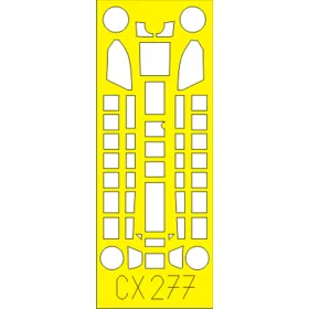   Eduard Accessories Bf 110C for Airfix - kabin- és ablakmaszk