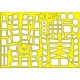 Eduard Accessories BV 141 for Airfix - kabin- és ablakmaszk