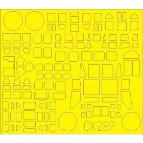   Eduard Accessories MB.200 for KP/Kopro - kabin- és ablakmaszk, KP/Kopro makettekhez