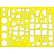 Eduard Accessories Do 17Z for Revell - kabin- és ablakmaszk