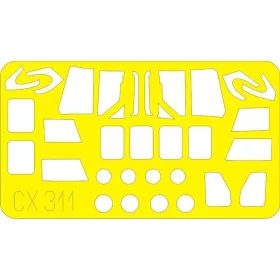   Eduard Accessories NH-90NFH for Revell - kabin- és ablakmaszk