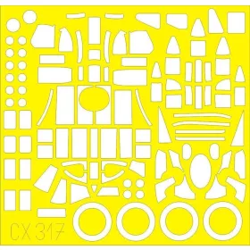   Eduard Accessories Halifax B Mk.II for Revell - kabin- és ablakmaszk