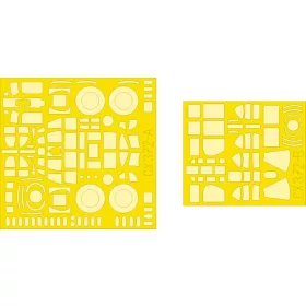   Eduard Accessories Lancaster B MK.II for Airfix - kabin- és ablakmaszk