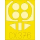 Eduard Accessories Fw 190A-8 for Airfix - kabin- és ablakmaszk
