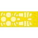 Eduard Accessories Gladiator for Airfix - kabin- és ablakmaszk