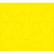 Eduard Accessories EE F.2A Lightning for Airfix - kabin- és ablakmaszk