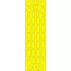   Eduard Accessories B5N2 Kate for Airfix - kabin- és ablakmaszk