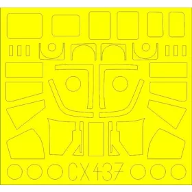   Eduard Accessories Sea King HC.4 for Airfix - kabin- és ablakmaszk