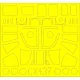 Eduard Accessories Sea King HC.4 for Airfix - kabin- és ablakmaszk