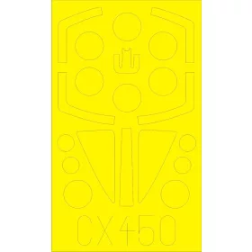   Eduard Accessories Mirage F.1 for Special Hobby - kabin- és ablakmaszk