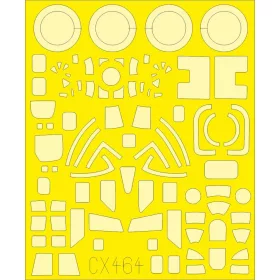 Eduard Accessories B-17G for Airfix - kabin- és ablakmaszk