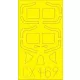 Eduard Accessories Spitfire Mk.XVI Highback for Eduard - kabin- és ablakmaszk