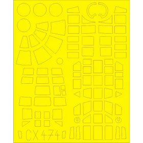 Eduard Accessories Fw 189A-1 for ICM - kabin- és ablakmaszk