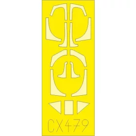   Eduard Accessories Fw 190F-8 for Eduard - kabin- és ablakmaszk