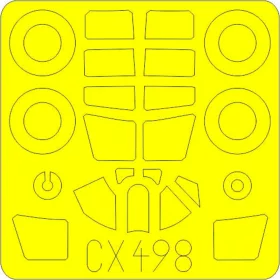   Eduard Accessories P-40N for Special Hobby - kabin- és ablakmaszk