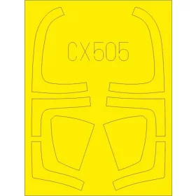 Eduard Accessories F-15E for Academy - kabin- és ablakmaszk