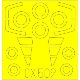   Eduard Accessories F-106A for Trumpeter - F-106A – kabin- és ablakmaszk