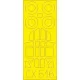 Eduard Accessories Ki-61-Id for Tamiya - Ki-61-Id – kabin- és ablakmaszk