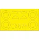 Eduard Accessories U-2/Po-2VS for ICM - kabin- és ablakmaszk