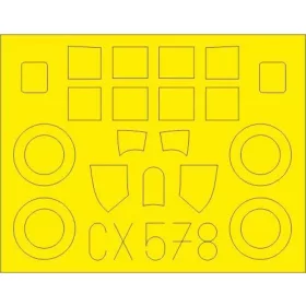   Eduard Accessories FM-2 for Arma Hobby - kabin- és ablakmaszk