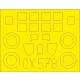 Eduard Accessories FM-2 for Arma Hobby - kabin- és ablakmaszk