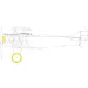 Eduard Accessories Fokker D.VII (OAW) Weekend 1/72 for EDUARD - kabin- és ablakmaszk