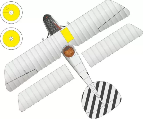 Eduard Accessories Albatros D.V Weekend 1/72 for EDUARD - kabin- és ablakmaszk
