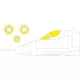 Eduard Accessories A-4B 1/72 for FUJIMI / HOBBY 2000 - kabin- és ablakmaszk