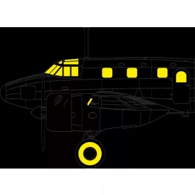   Eduard Accessories Ki-54c for Special Hobby - kabin- és ablakmaszk