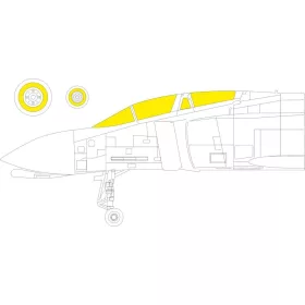   Eduard Accessories F-4D 1 for FINE MOLDS - kabin- és ablakmaszk