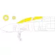 Eduard Accessories F-4D 1 for FINE MOLDS - kabin- és ablakmaszk