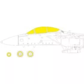 Eduard Accessories F-15E 1/72 - kabin- és ablakmaszk