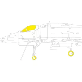   Eduard Accessories A-4M for HOBBY BOSS - kabin- és ablakmaszk