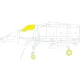 Eduard Accessories A-4M for HOBBY BOSS - kabin- és ablakmaszk