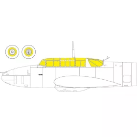   Eduard Accessories Bf 110E for EDUARD - kabin- és ablakmaszk