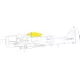 Eduard Accessories Fw 190A-8/R2 1/72 for EDUARD - kabin- és ablakmaszk