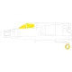 Eduard Accessories U-2C 1/72 HOBBY BOSS - kabin- és ablakmaszk