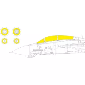   Eduard Accessories F-14B 1/72 ACADEMY - kabin- és ablakmaszk