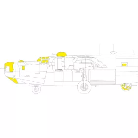Eduard Accessories B-24H - kabin- és ablakmaszk