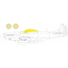 Eduard Accessories P-51D  EDUARD - kabin- és ablakmaszk