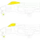 Eduard Accessories Meteor FR.9  AIRFIX - kabin- és ablakmaszk