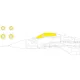 Eduard Accessories MiG-29 9-13  GREAT WALL HOBBY - kabin- és ablakmaszk