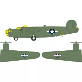   Eduard Accessories B-24D US national insignia for Airfix - felségjel-festő maszk