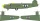 Eduard Accessories B-24D US national insignia for Airfix - felségjel-festő maszk