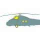 Eduard Accessories Wessex HC.2 for Airfix - kabin- és ablakmaszk