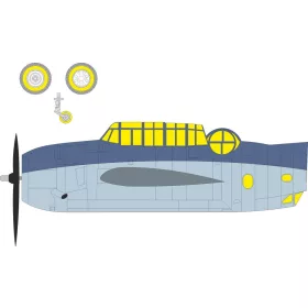   Eduard Accessories TBF-1C for Hobby Boss - kabin- és ablakmaszk