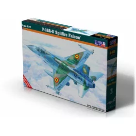 MisterCraft F-16A-5 Spitfire Falcon 1:72 repülőgép makett – MisterCraft D-03